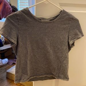 American Eagle cropped tee